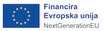 Logotip: Financira Evropska unija - NextGenerationEu